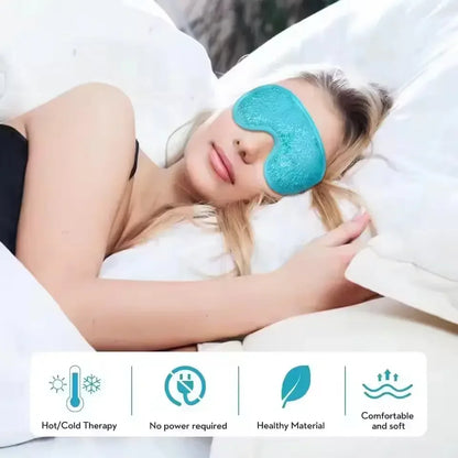 Cold Compress Eye Mask Can Be Reused for Dark Circles Swollen Eyes Relieving Migraines and Eye Fatigue Skincare Gift Eye Mask