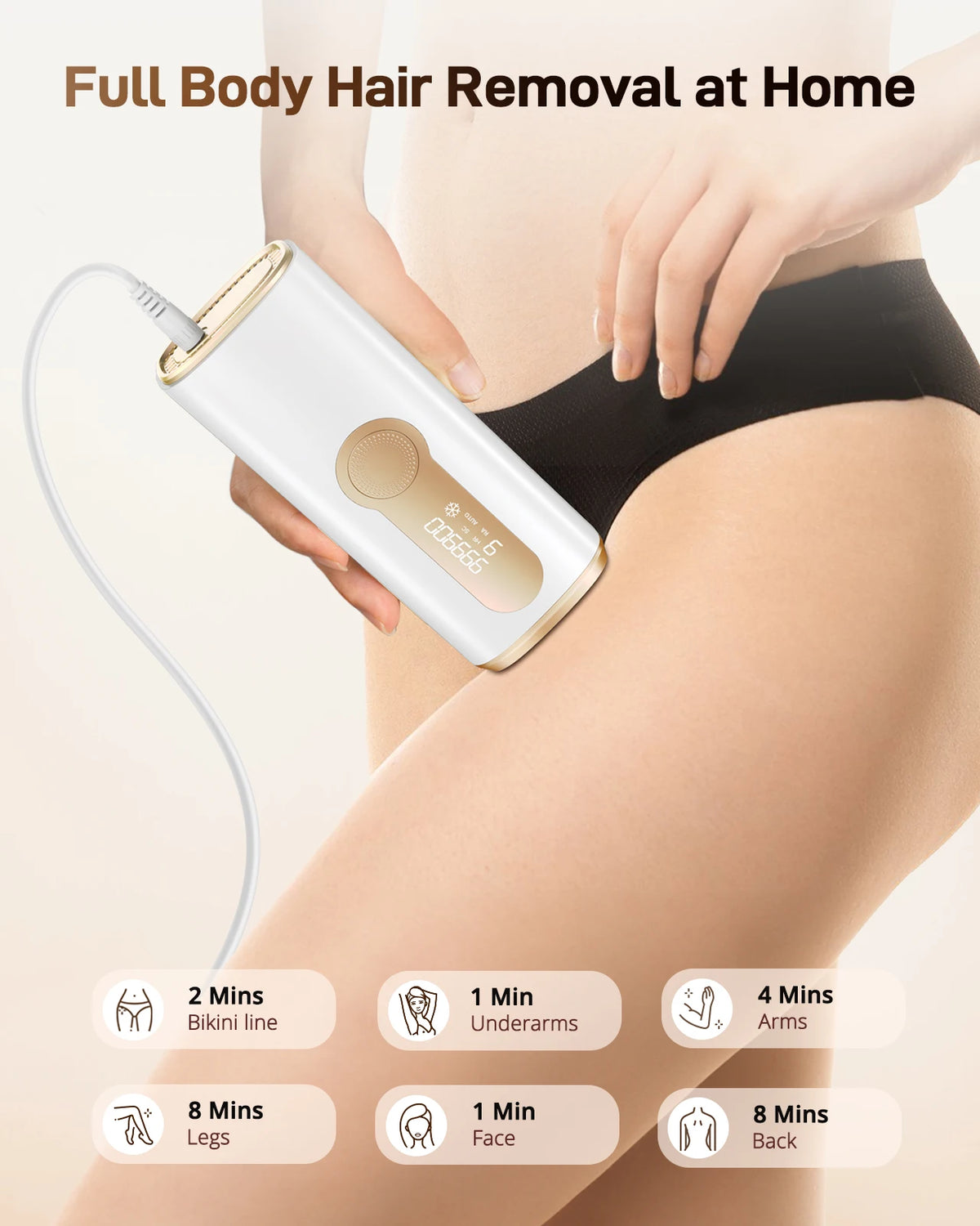 Depilator IPL — gładka skóra bez wychodzenia z domu ✨